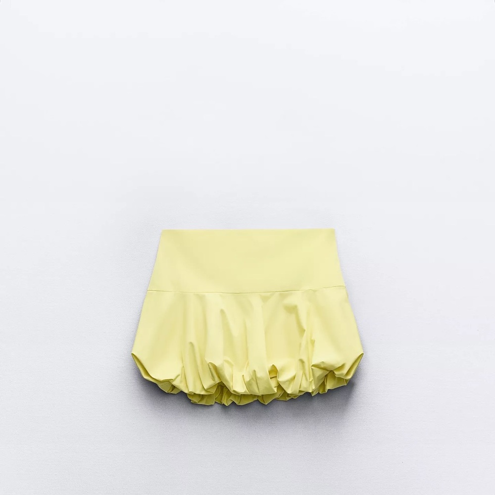 Balloon mini skirt